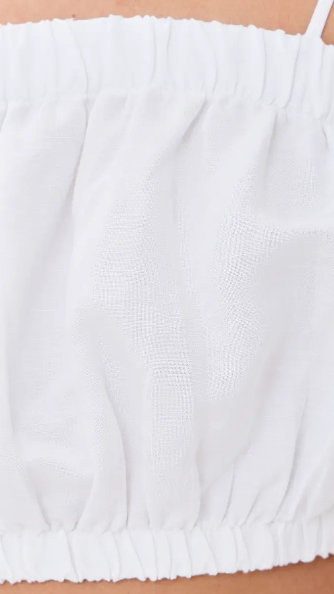 LE BOP Camille Cropped Linen Top | Thumbnail 6 LE BOP Camille Cropped Linen Top | Thumbnail 6