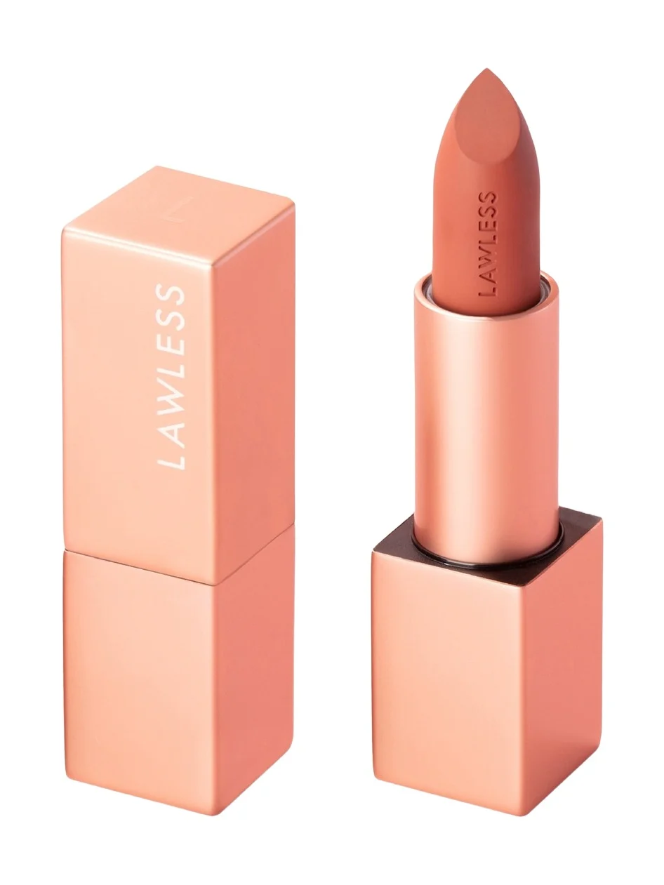 LAWLESS Forget the Filler Lip-Plumping Line-Smoothing Satin Cream Lipstick