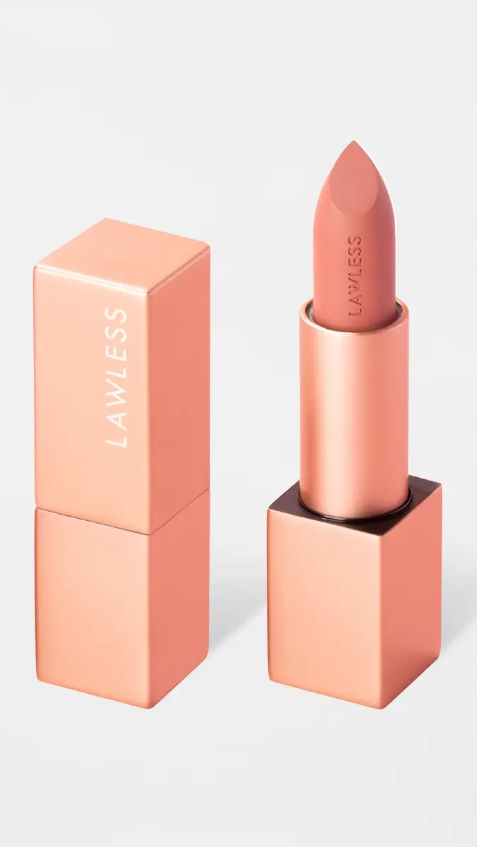 LAWLESS Forget the Filler Lip-Plumping Line-Smoothing Satin Cream Lipstick | Thumbnail 2
