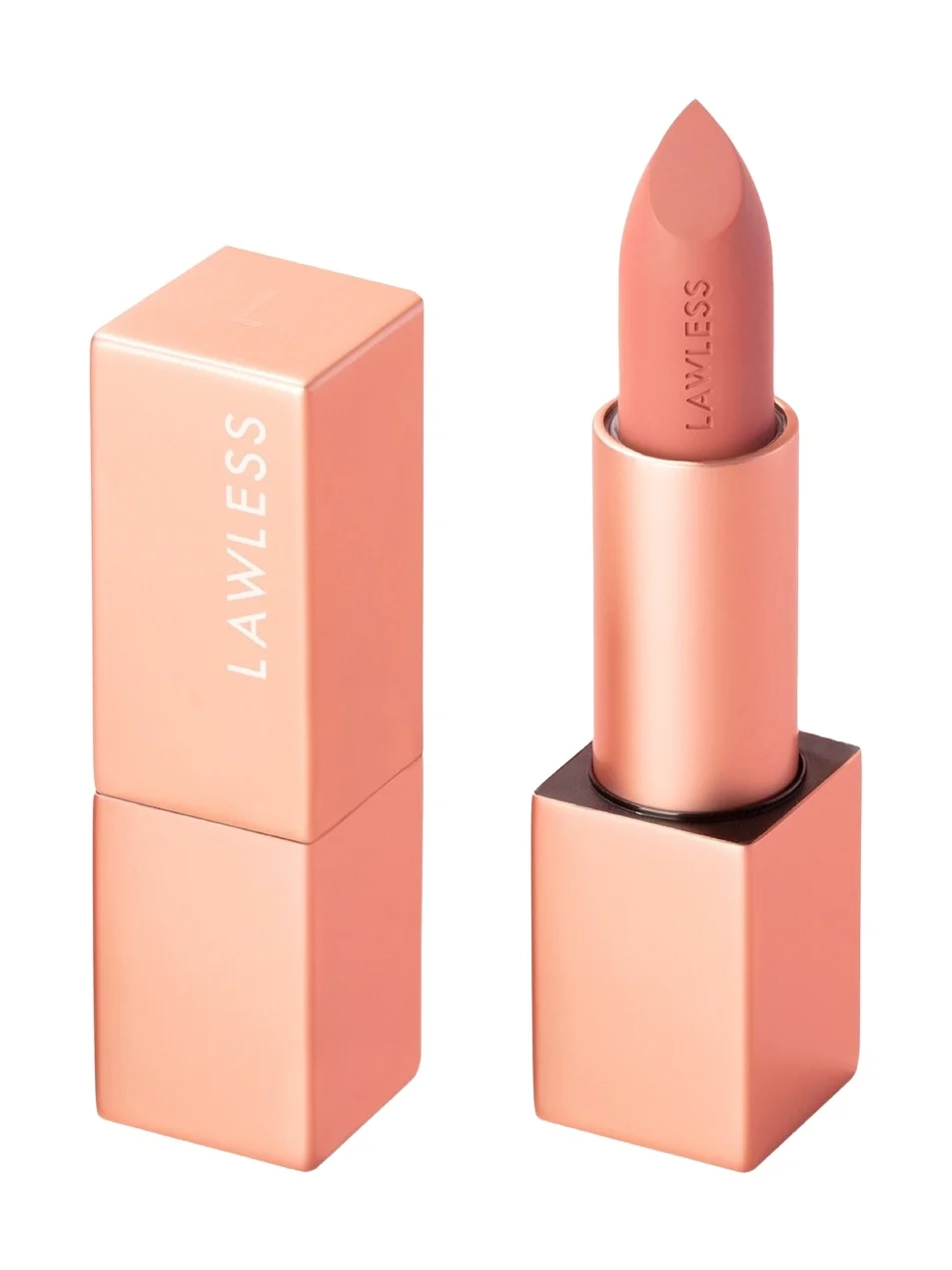 LAWLESS Forget the Filler Lip-Plumping Line-Smoothing Satin Cream Lipstick