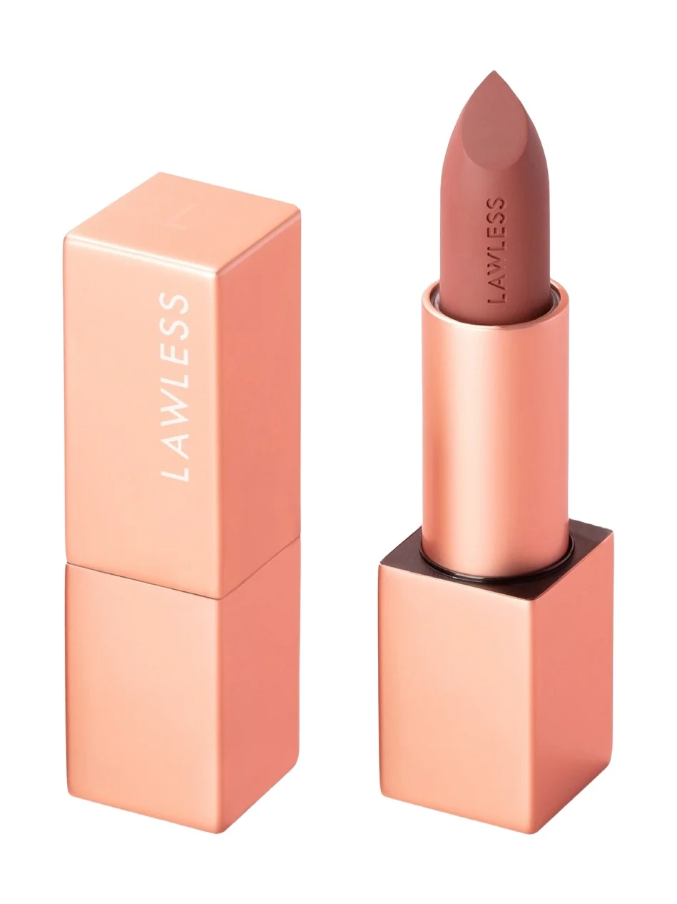 LAWLESS Forget the Filler Lip-Plumping Line-Smoothing Satin Cream Lipstick