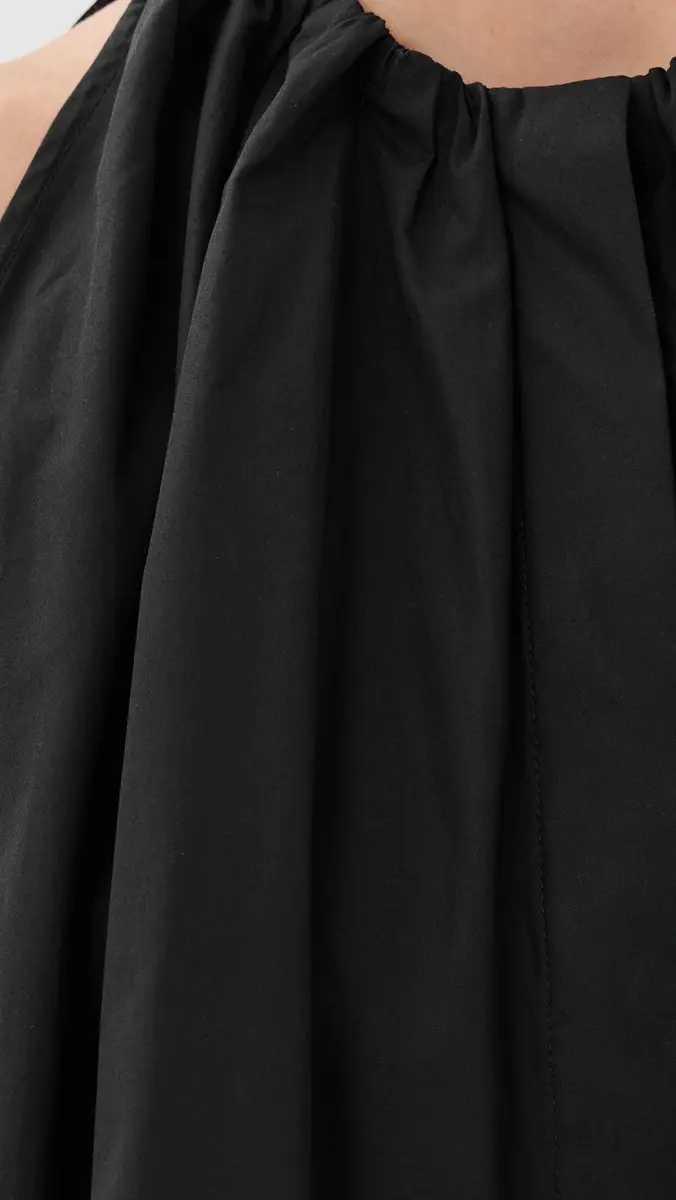 CO Gathered Tunic Shirt Black | Thumbnail 6