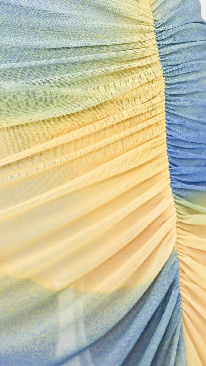SIMKHAI Kensingten esh Skirt Golden Hour Twilight | Thumbnail 6