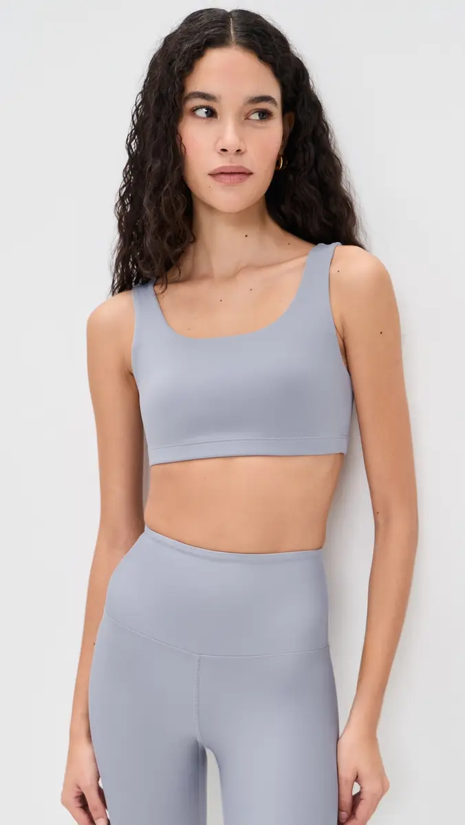 Year of Ours Recycled Scoop Bra Lilac/Grey | Thumbnail 2 Year of Ours Recycled Scoop Bra Lilac/Grey | Thumbnail 2