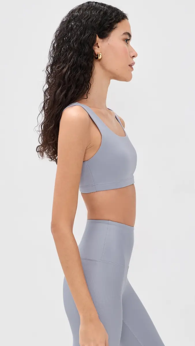 Year of Ours Recycled Scoop Bra Lilac/Grey | Thumbnail 4 Year of Ours Recycled Scoop Bra Lilac/Grey | Thumbnail 4