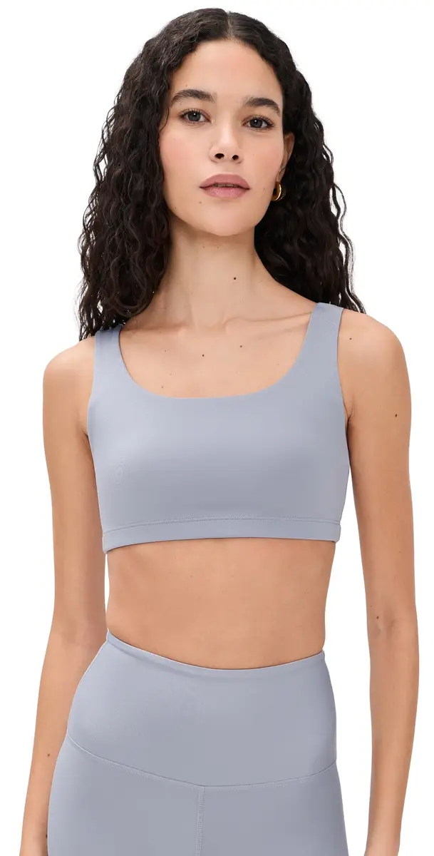 Recycled Scoop Bra Lilac/Grey Recycled Scoop Bra Lilac/Grey