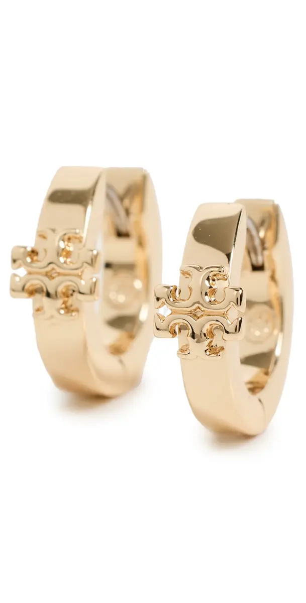 Tory Burch Icon Huggie Earrings