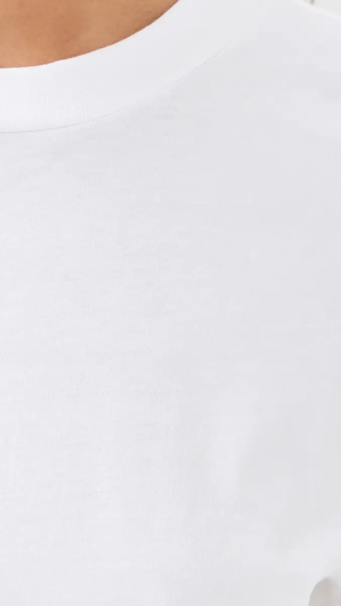 Tibi Program Mock Neck T-Shirt | Thumbnail 6