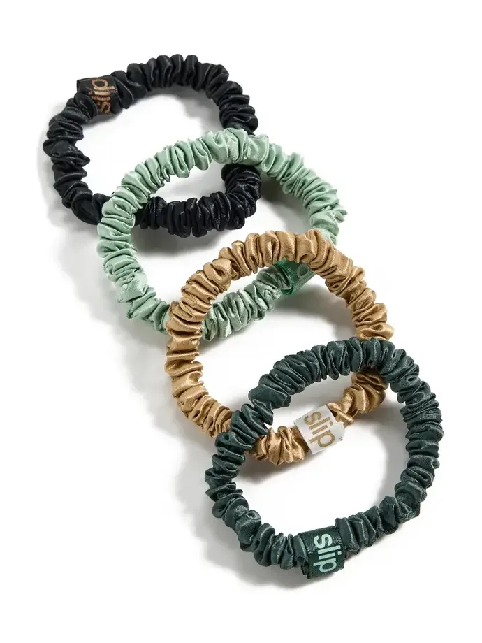 Pure Silk Skinny Scrunchie Ornament