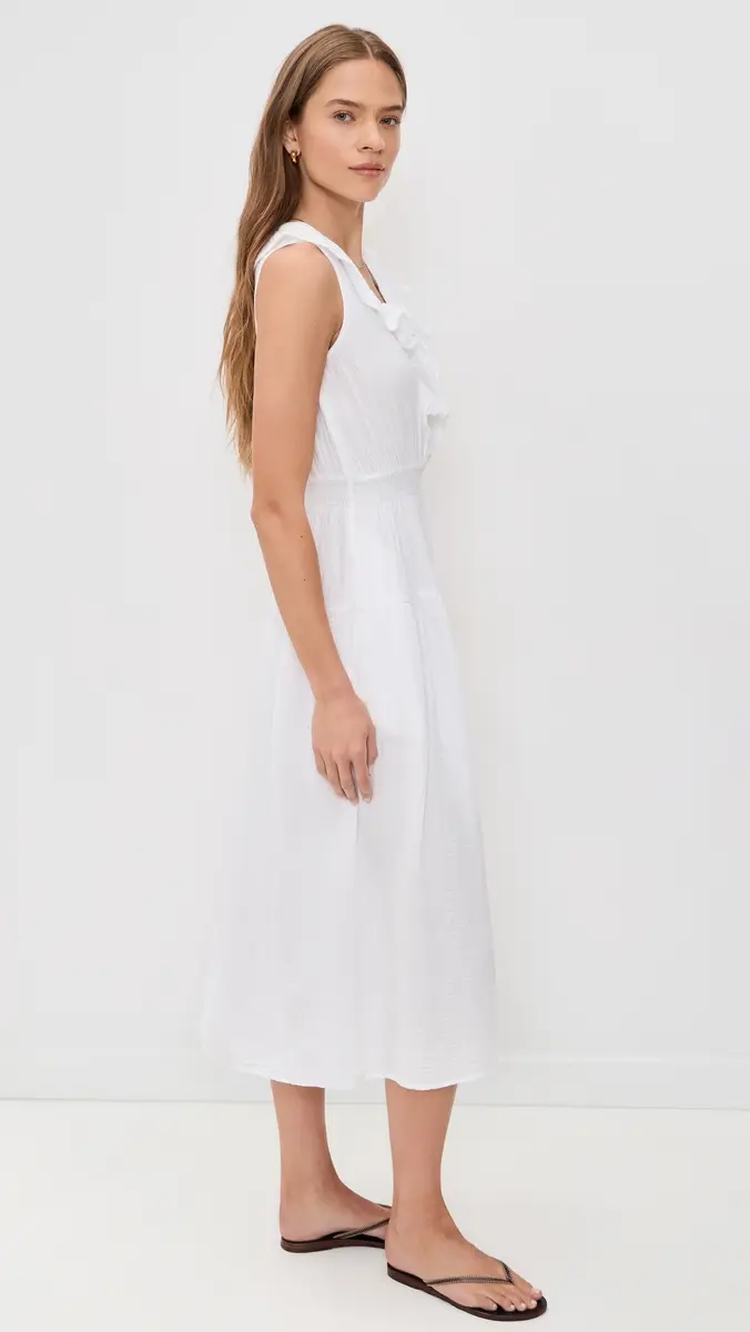 XIRENA Desa Dress White | Thumbnail 4 XIRENA Desa Dress White | Thumbnail 4