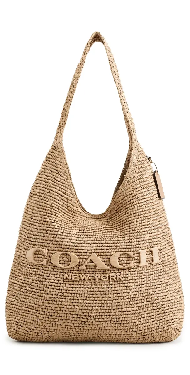 Coach Brooklyn Shoulder Bag 39 Natural One Size | Image 1 Coach Brooklyn Shoulder Bag 39 Natural One Size | Image 1