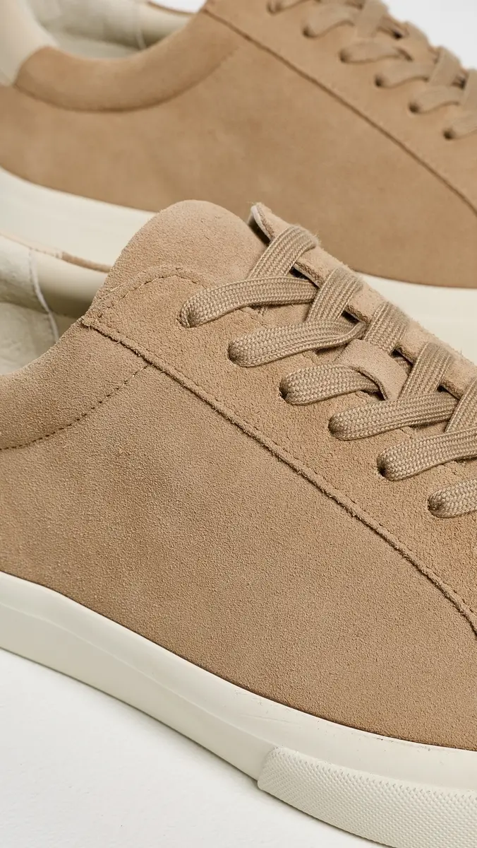 Vince Fulton Suede Sneakers New Camel/Moonlight | Thumbnail 5 Vince Fulton Suede Sneakers New Camel/Moonlight | Thumbnail 5