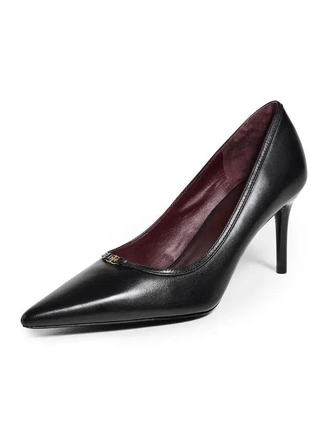 Double T Buckle Pumps 80mm