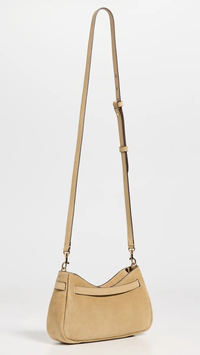 Tory Burch Romy Suede Zip Top Crossbody Bag | Thumbnail 4 Tory Burch Romy Suede Zip Top Crossbody Bag | Thumbnail 4