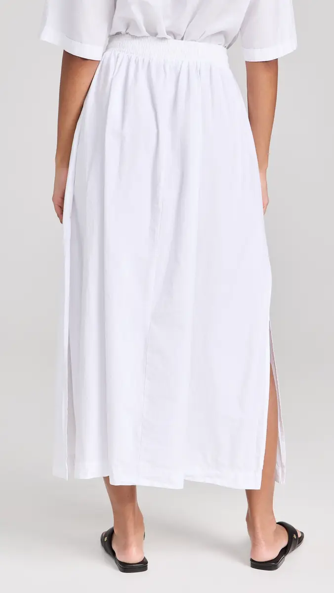Stateside Fine Poplin Double Maxi Skirt | Thumbnail 3
