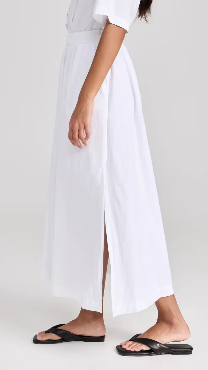 Stateside Fine Poplin Double Maxi Skirt | Thumbnail 4