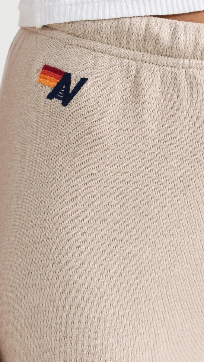 Aviator Nation 5 Stripe Women's Sweatpants and/Tan | Thumbnail 6 Aviator Nation 5 Stripe Women's Sweatpants and/Tan | Thumbnail 6