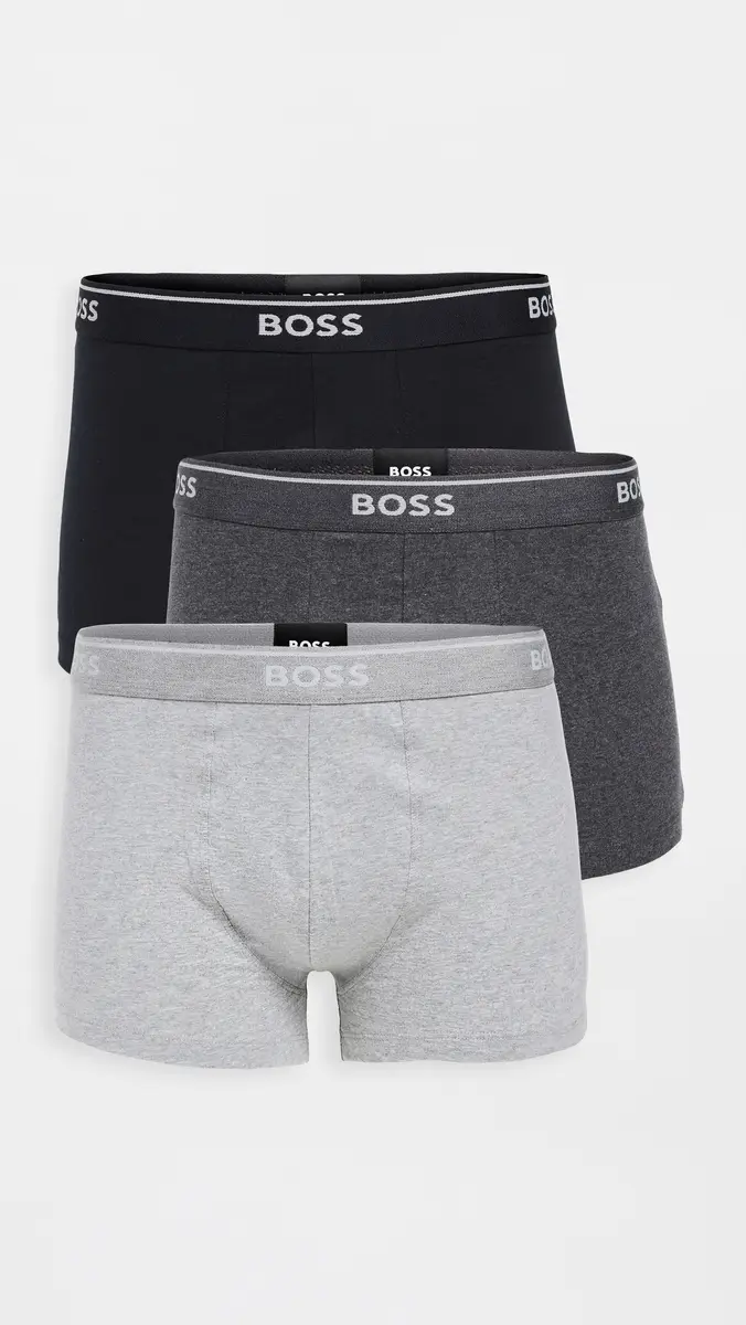 BOSS Classic Cotton 3 Pack Trunks | Thumbnail 2