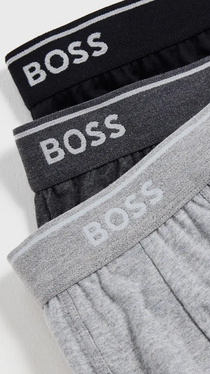 BOSS Classic Cotton 3 Pack Trunks | Thumbnail 5