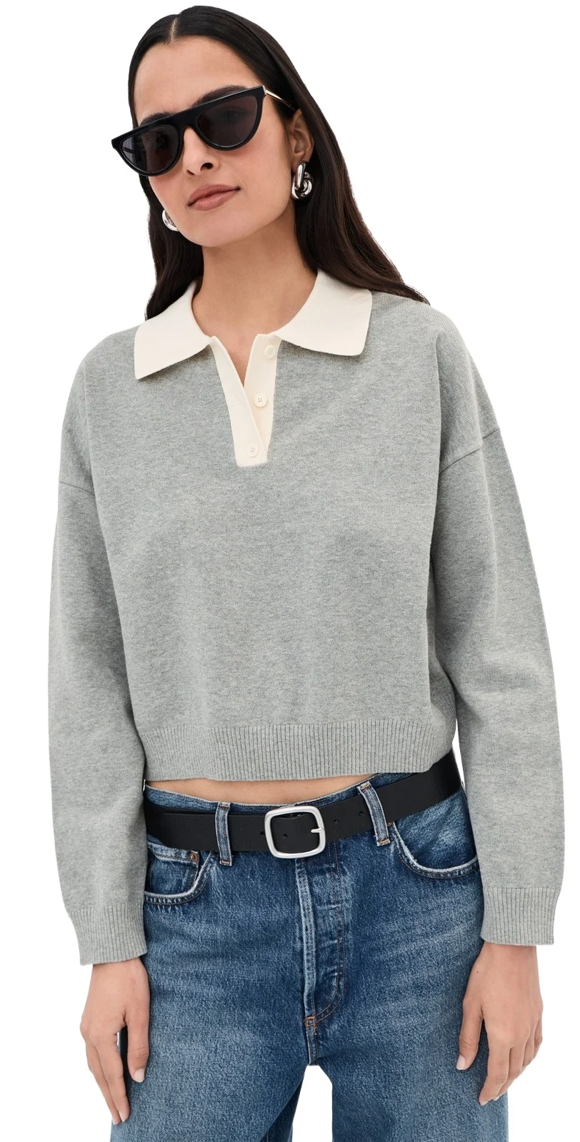 Zadie Cropped Polo Zadie Cropped Polo