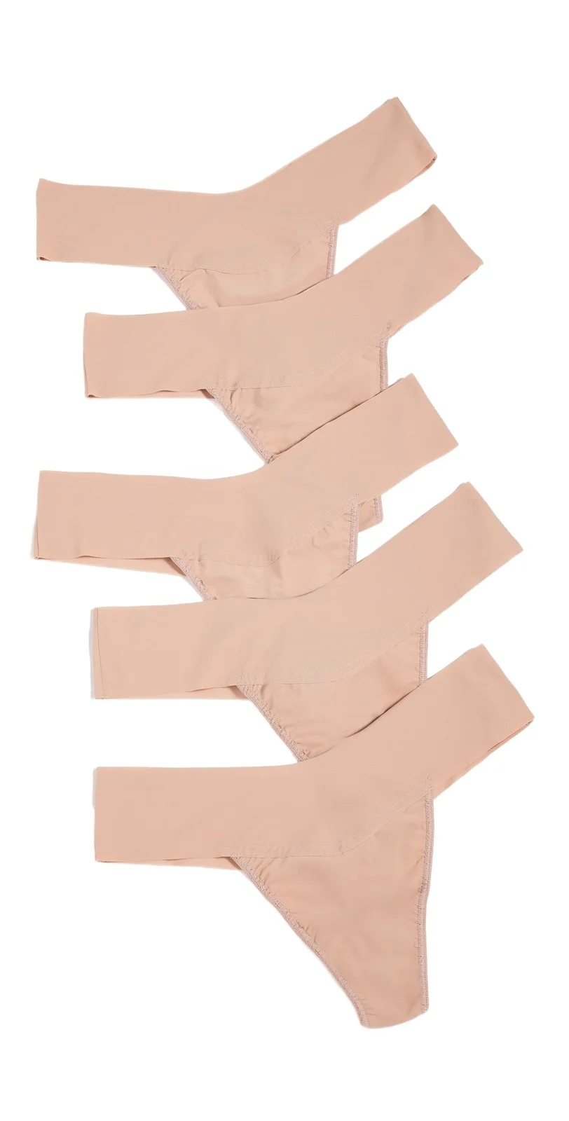 Hanky Panky Breathe Natural Thong 5 Pack