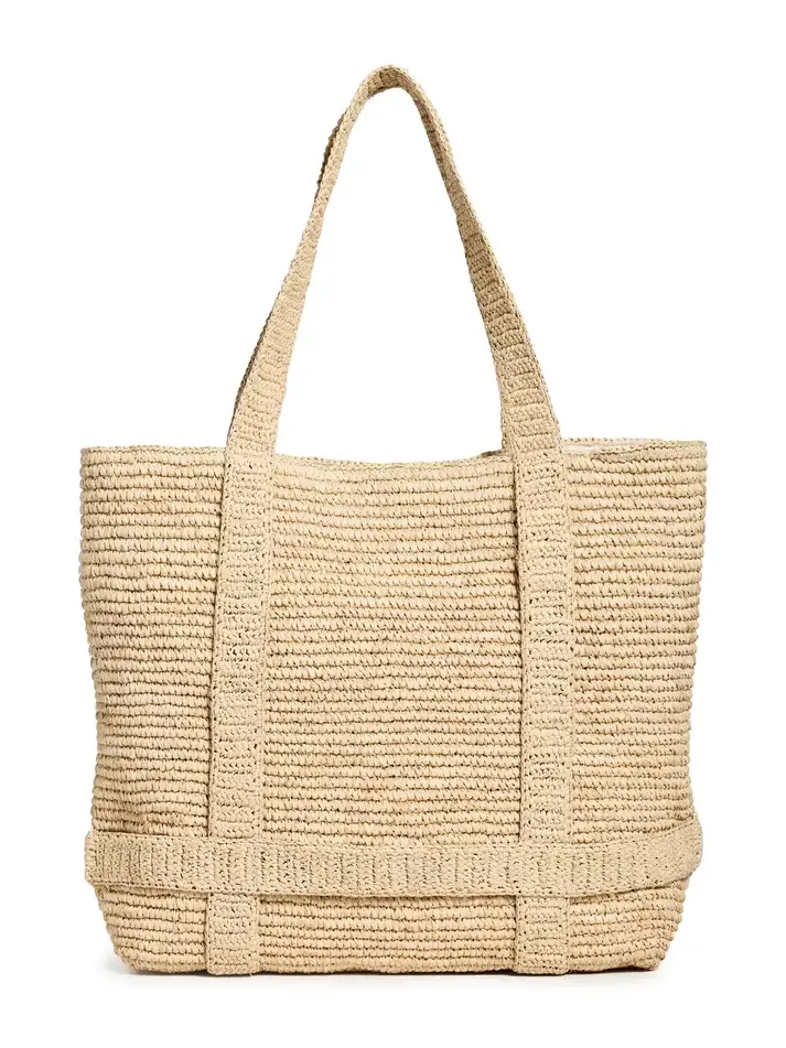 Hat Attack The Original Straw Traveler Tote