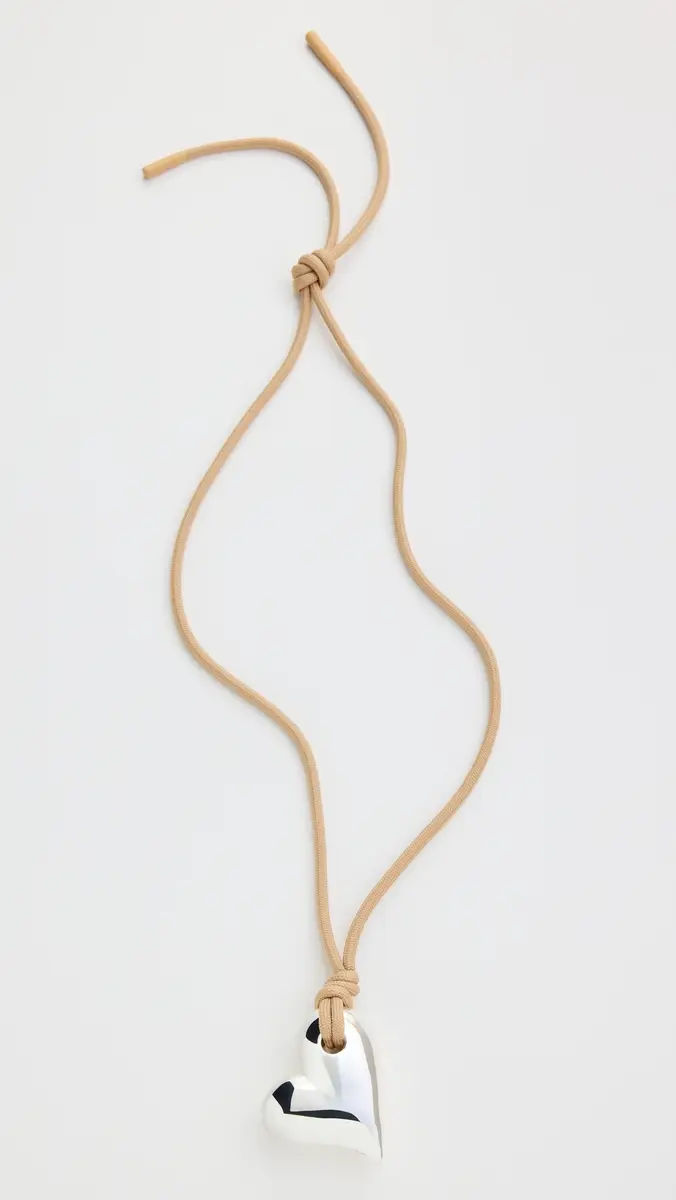 Jenny Bird Art Heart On A String Necklace | Thumbnail 2