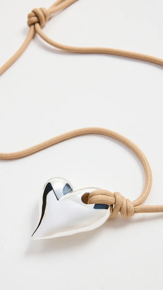 Jenny Bird Art Heart On A String Necklace | Thumbnail 5