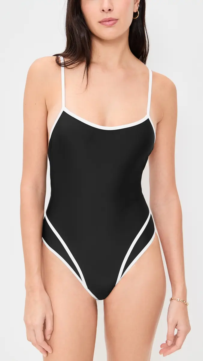 Solid & Striped The Sawyer One Piece Noir | Thumbnail 2 Solid & Striped The Sawyer One Piece Noir | Thumbnail 2