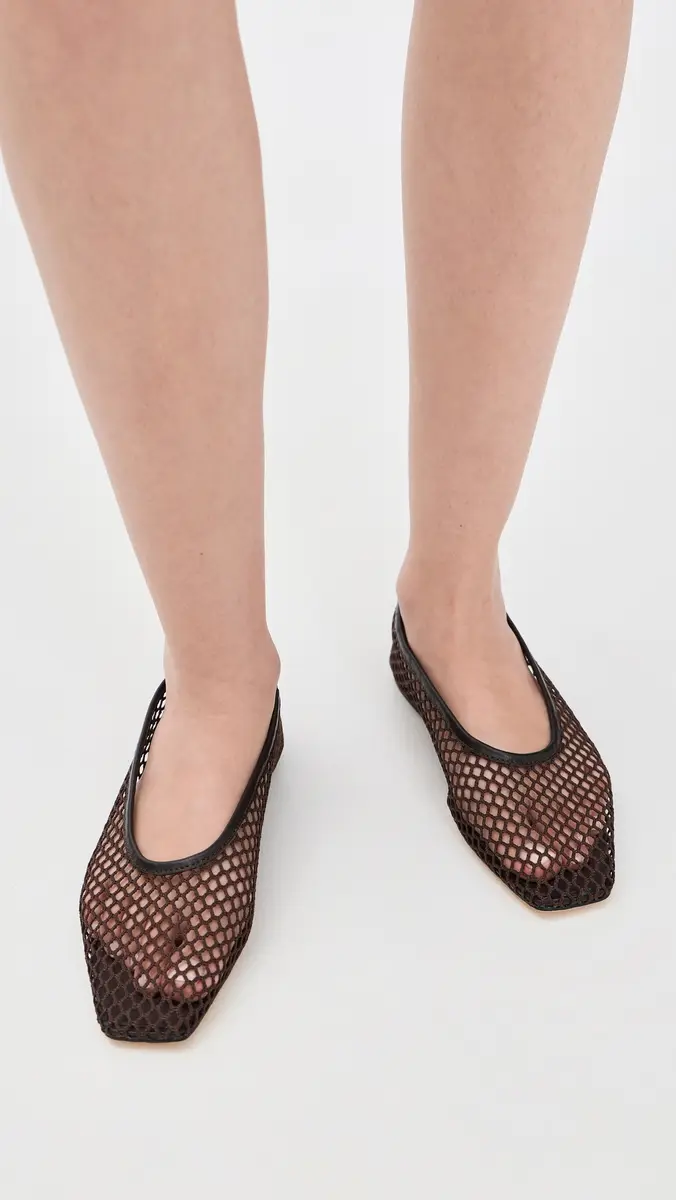 Tony Bianco Buzz Square Toe Mesh Flats | Thumbnail 3 Tony Bianco Buzz Square Toe Mesh Flats | Thumbnail 3