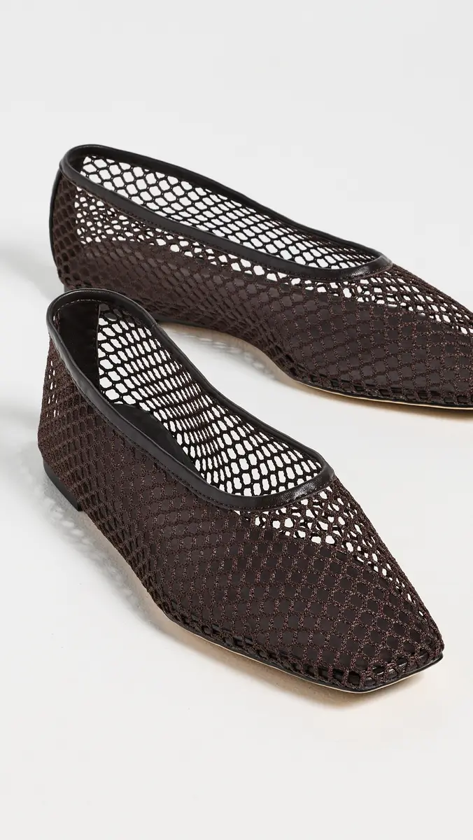 Tony Bianco Buzz Square Toe Mesh Flats | Thumbnail 5 Tony Bianco Buzz Square Toe Mesh Flats | Thumbnail 5