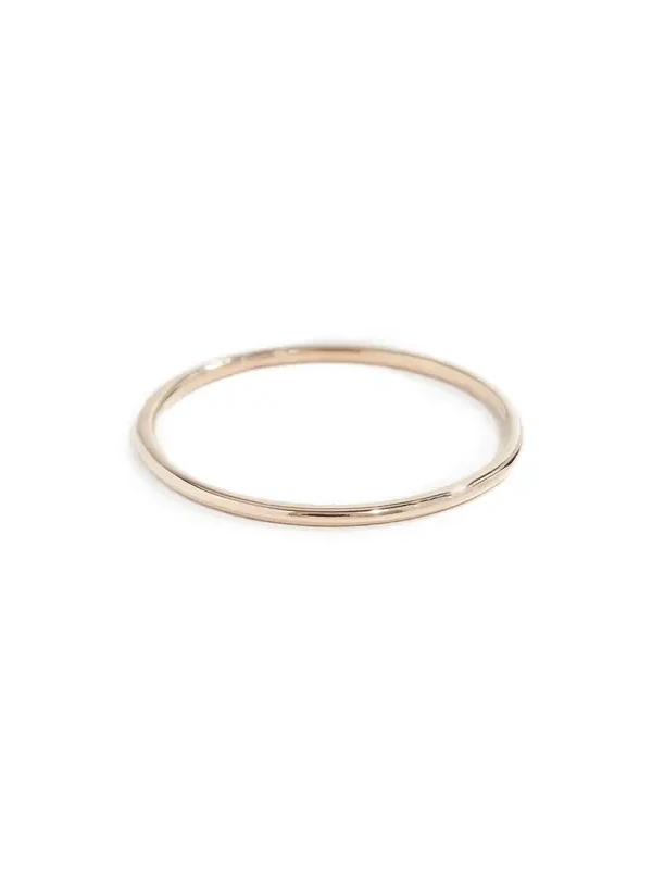14k Gold Thin Band Ring