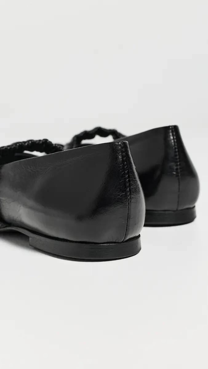 ALOHAS Lautan Leather Ballet Flats Black | Thumbnail 4 ALOHAS Lautan Leather Ballet Flats Black | Thumbnail 4