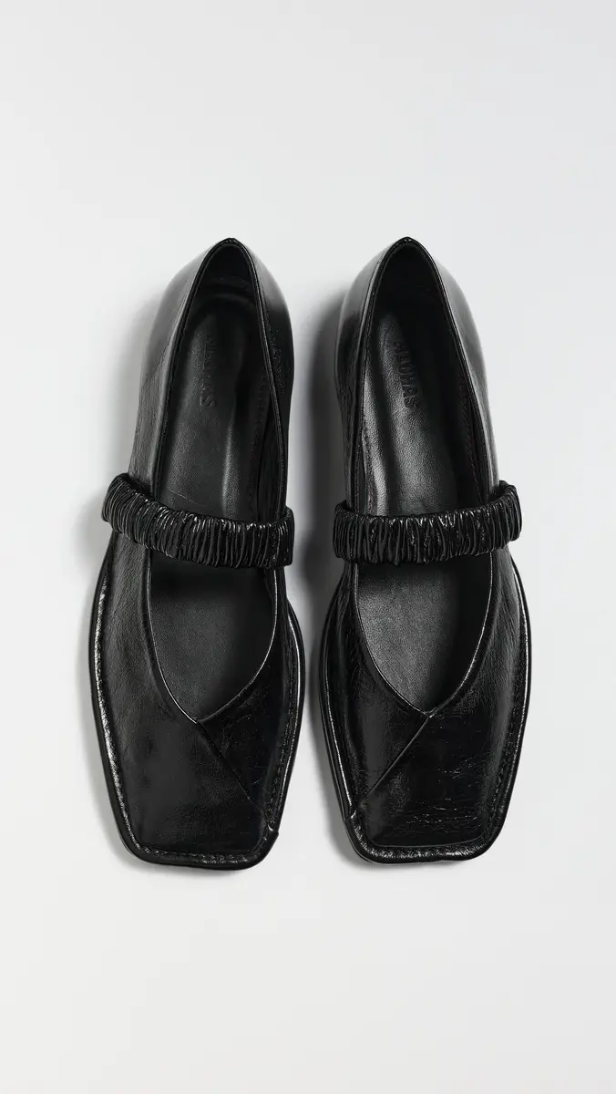 ALOHAS Lautan Leather Ballet Flats Black | Thumbnail 5 ALOHAS Lautan Leather Ballet Flats Black | Thumbnail 5