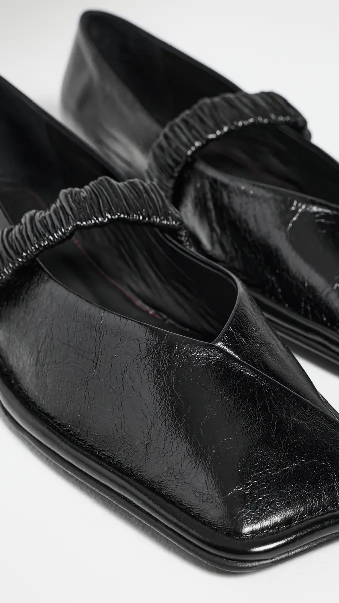 ALOHAS Lautan Leather Ballet Flats Black | Thumbnail 6 ALOHAS Lautan Leather Ballet Flats Black | Thumbnail 6
