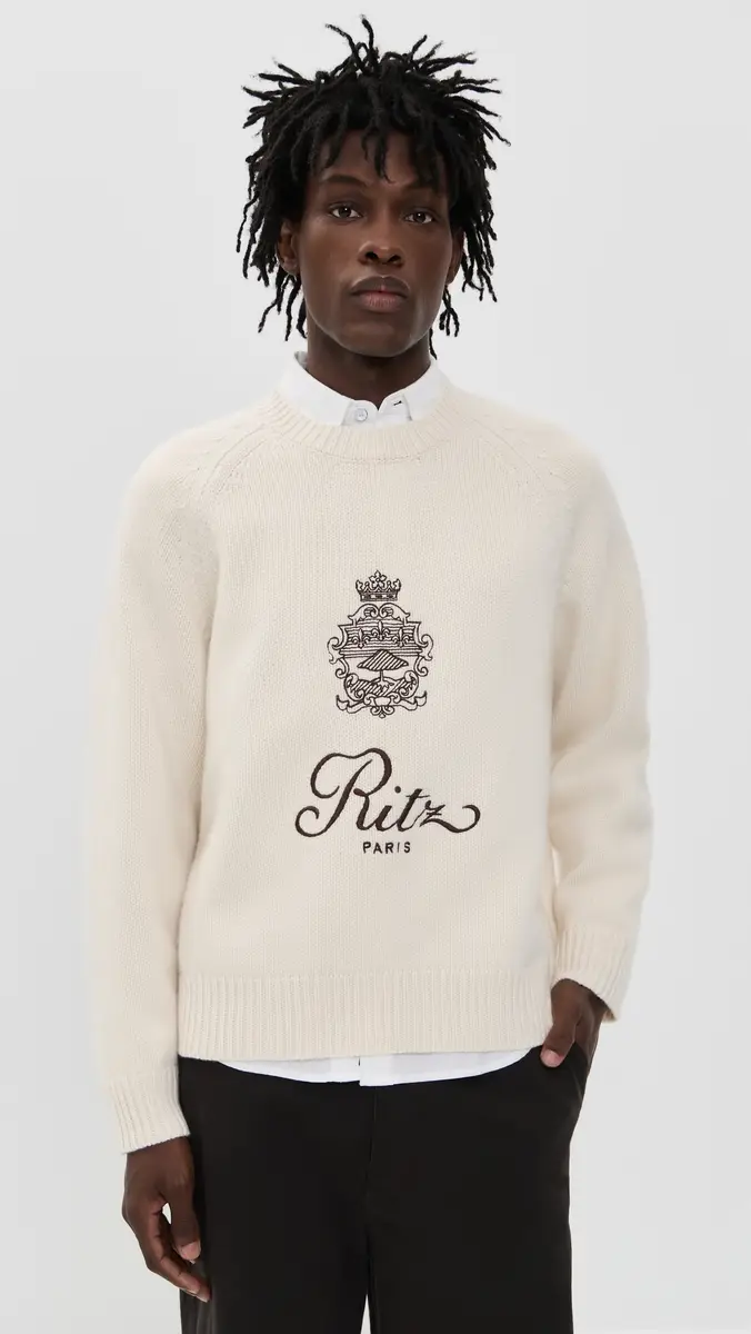 Frame Ritz Unisex Cashmere Sweater | Thumbnail 4