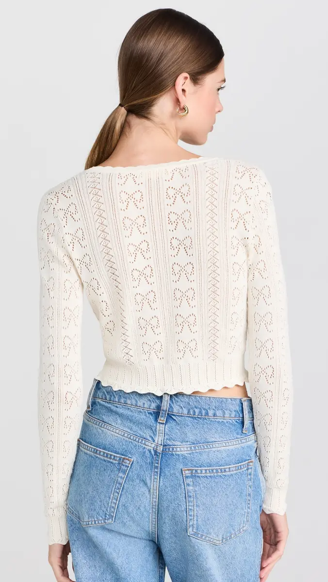 LoveShackFancy Petra Cardigan | Thumbnail 3 LoveShackFancy Petra Cardigan | Thumbnail 3