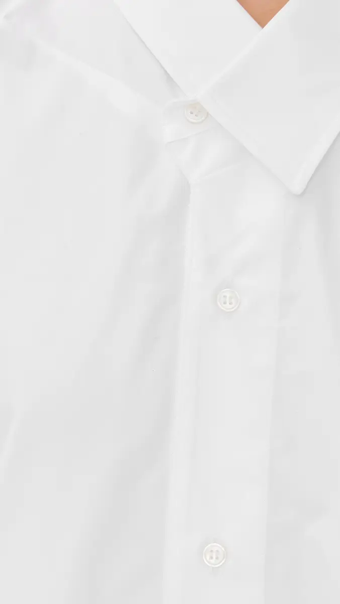 Meryll Rogge Boule Dress with Jersey Sleeves White | Thumbnail 6 Meryll Rogge Boule Dress with Jersey Sleeves White | Thumbnail 6