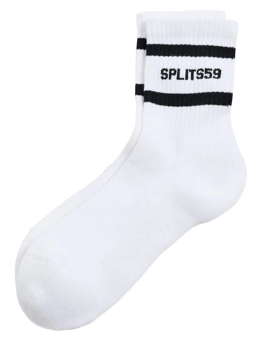 Splits59 Logo Stripe Quarter Socks