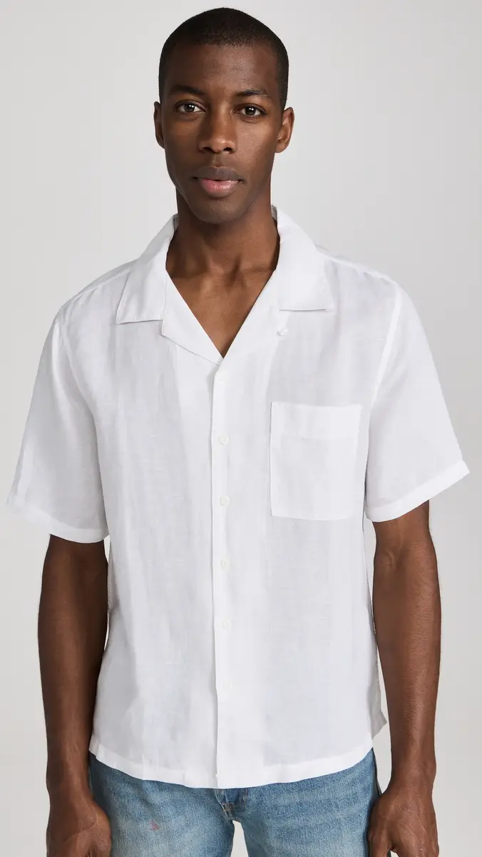 Onia Air Linen Convertible Camp Shirt | Thumbnail 2 Onia Air Linen Convertible Camp Shirt | Thumbnail 2