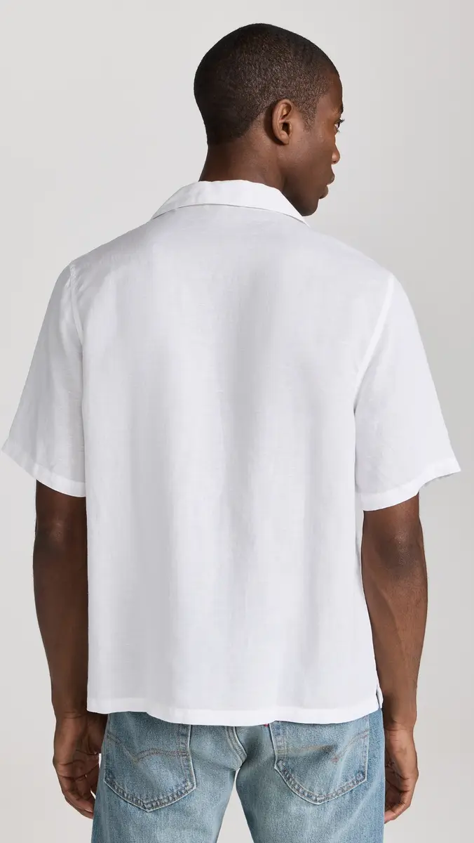 Onia Air Linen Convertible Camp Shirt | Thumbnail 3 Onia Air Linen Convertible Camp Shirt | Thumbnail 3