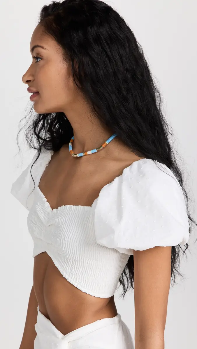 Peixoto Louisa Crop Top White otus | Thumbnail 4 Peixoto Louisa Crop Top White otus | Thumbnail 4