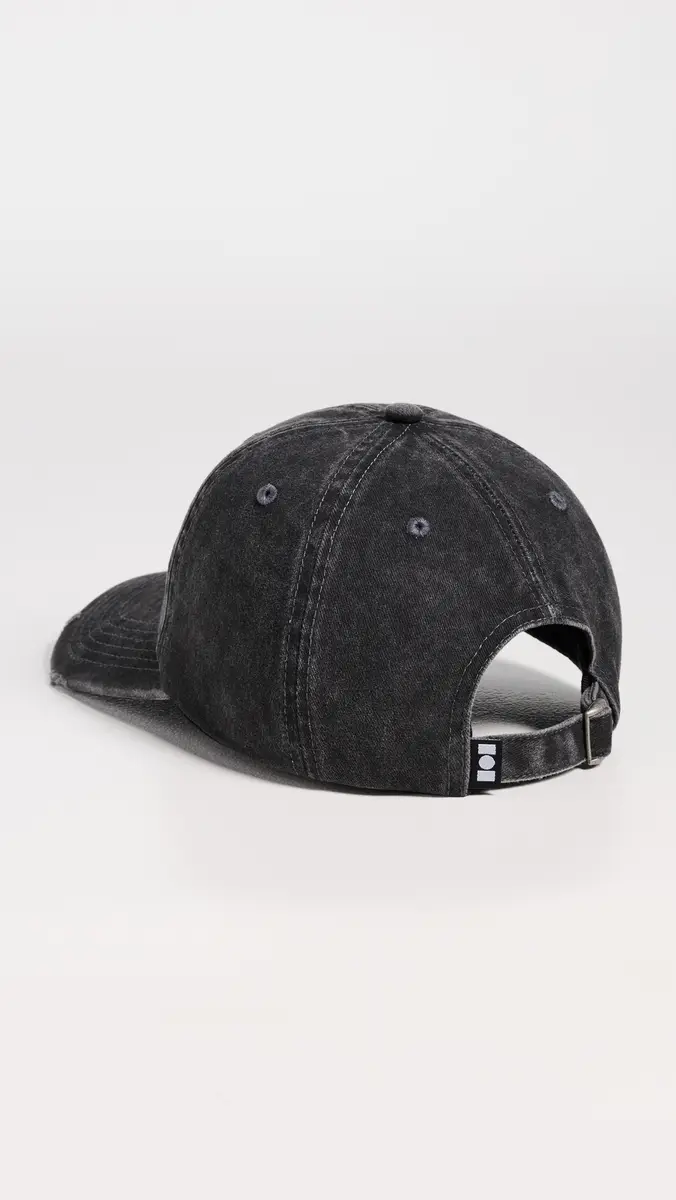 Nahmias Chenille Dad Cap Off Black Jersey One Size | Thumbnail 3 Nahmias Chenille Dad Cap Off Black Jersey One Size | Thumbnail 3