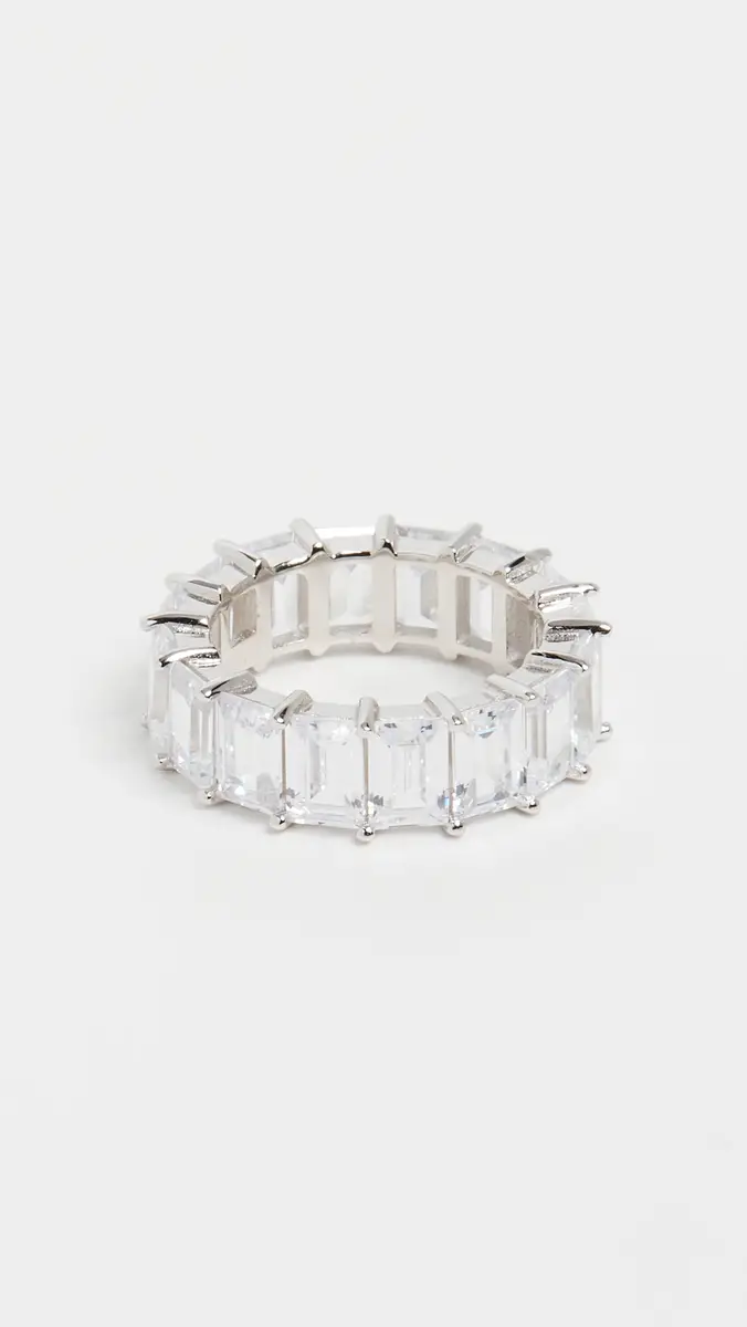By Adina Eden Baguette Eternity Band | Thumbnail 2