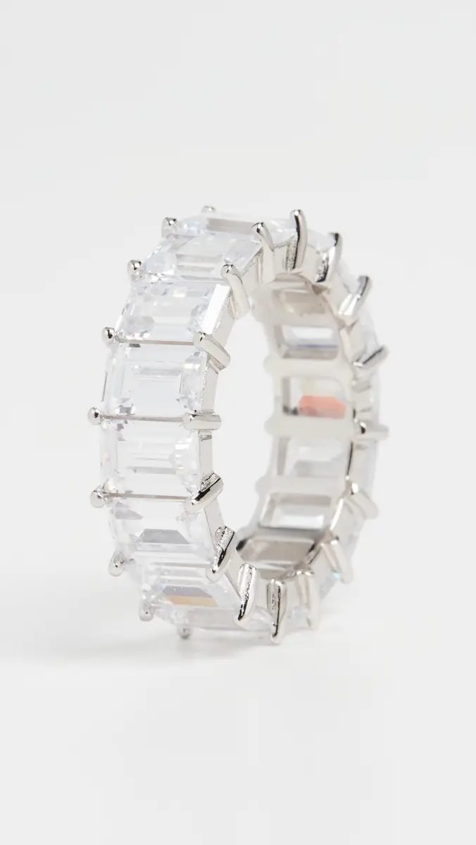 By Adina Eden Baguette Eternity Band | Thumbnail 4