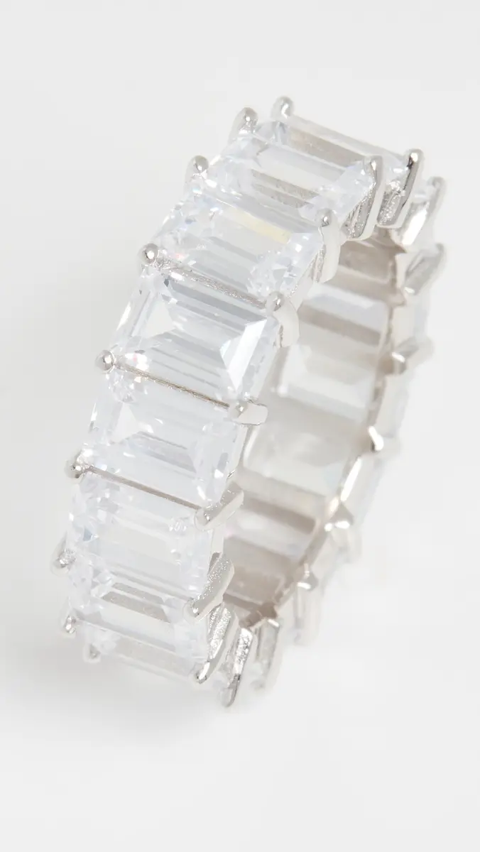 By Adina Eden Baguette Eternity Band | Thumbnail 5