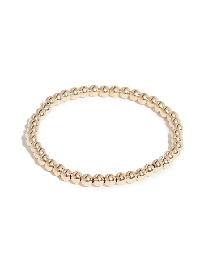 4mm Gold Bracelet