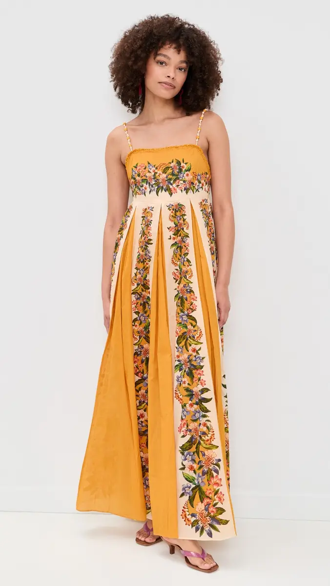 Farm Rio Hilo Sand Dress | Thumbnail 5 Farm Rio Hilo Sand Dress | Thumbnail 5