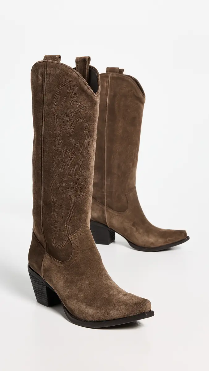 Jeffrey Campbell Rancher K Boots Brown Suede | Thumbnail 4 Jeffrey Campbell Rancher K Boots Brown Suede | Thumbnail 4