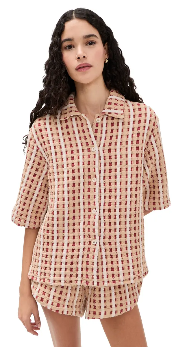 OAS Lano Vera Shirt Red M | Image 1 OAS Lano Vera Shirt Red M | Image 1